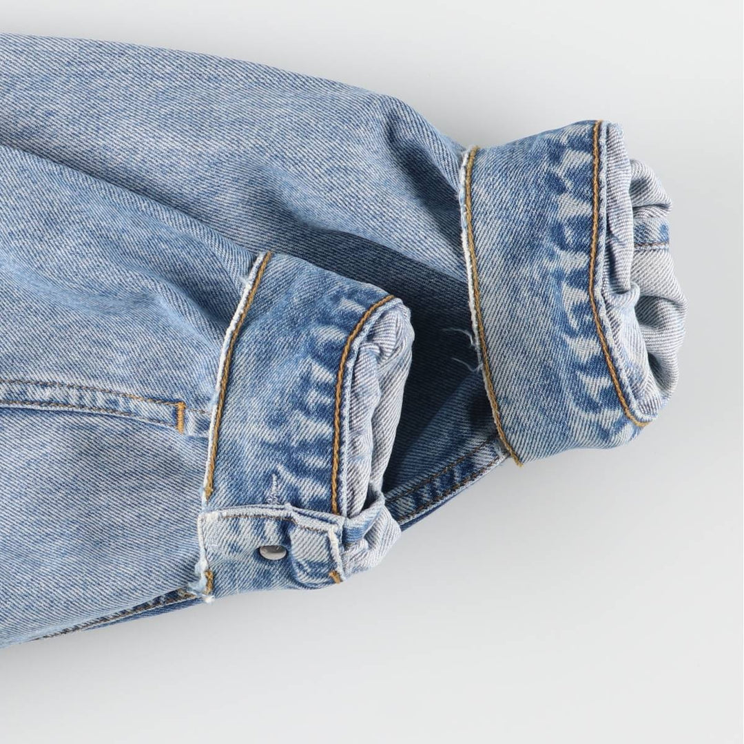 90'S Levi's 70503-0216 Denim Jacket, Men's Size XL, Vintage cotton blue type Vintage Second Hand