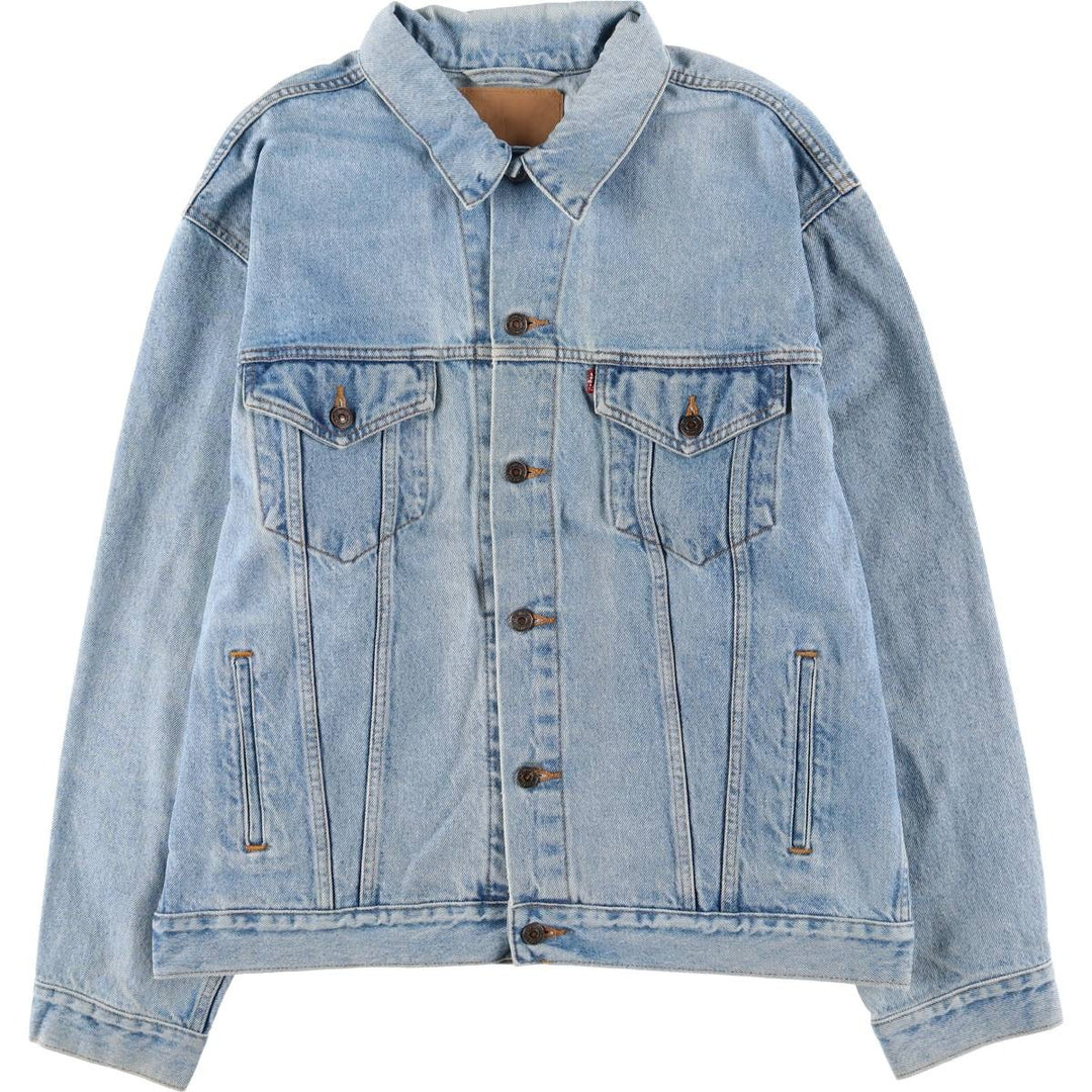 Levi's denim jacket, denim jacket, men's size XL unclear Blue type light blue Vintage Second Hand