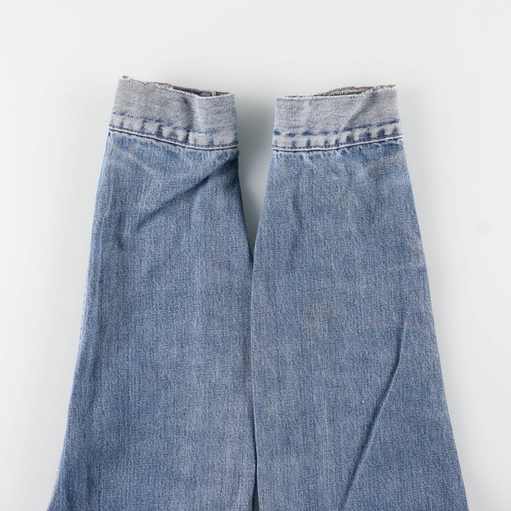 2000'S Levi's Euro Model Denim Jacket, Men's Size XL cotton blue type Vintage Second Hand