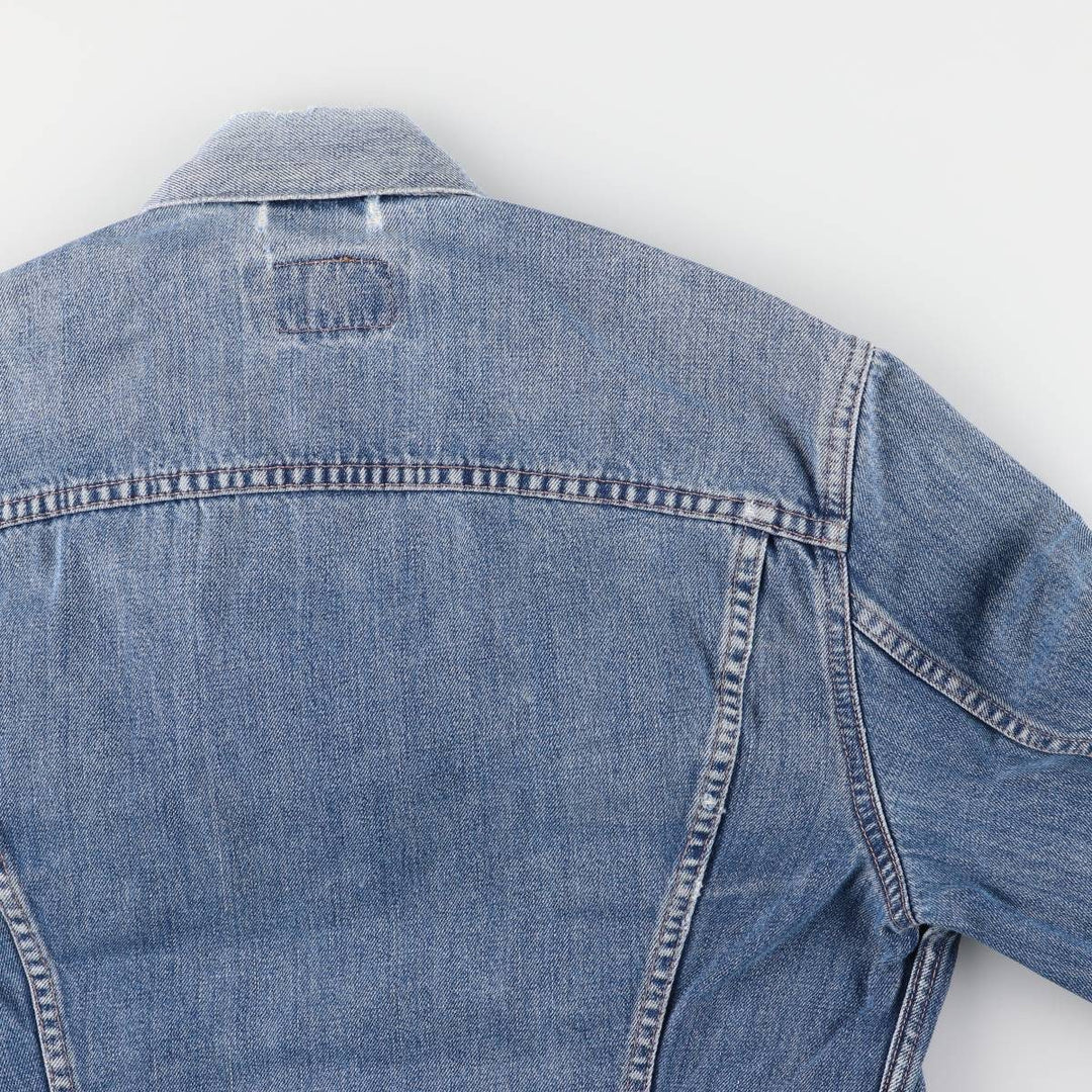 2000'S Levi's Euro Model Denim Jacket, Men's Size XL cotton blue type Vintage Second Hand