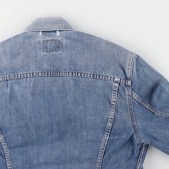 2000'S Levi's Euro Model Denim Jacket, Men's Size XL cotton blue type Vintage Second Hand