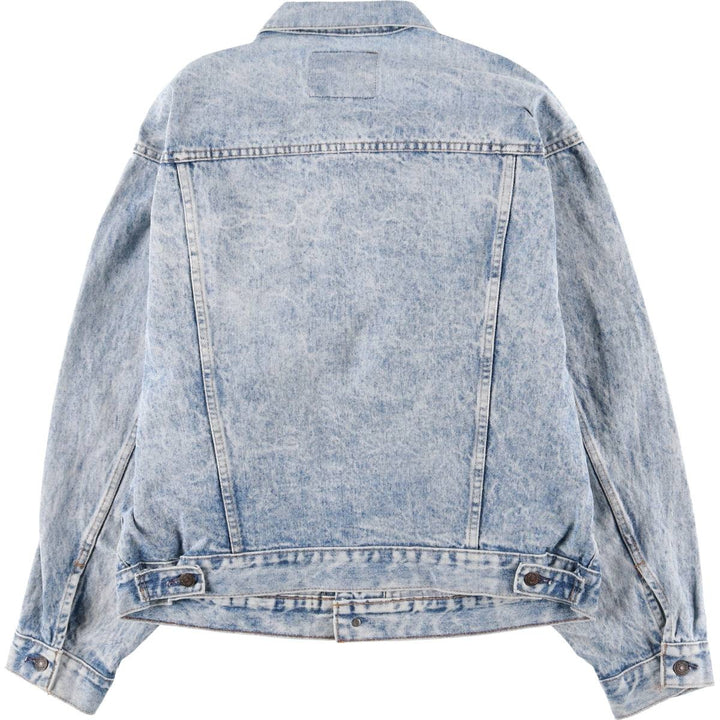 Levi's denim jacket, made in Canada, men's size L cotton blue type Vintage Second Hand