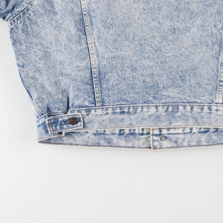 Levi's denim jacket, made in Canada, men's size L cotton blue type Vintage Second Hand