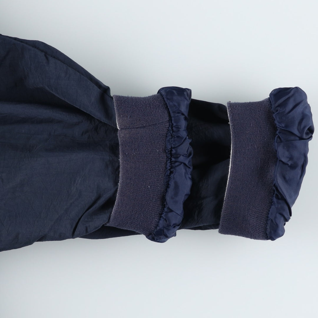 Oversized 90'S Reebok V-neck warm-up pullover, men's size XXXL, vintage unclear navy blue type Vintage Second Hand