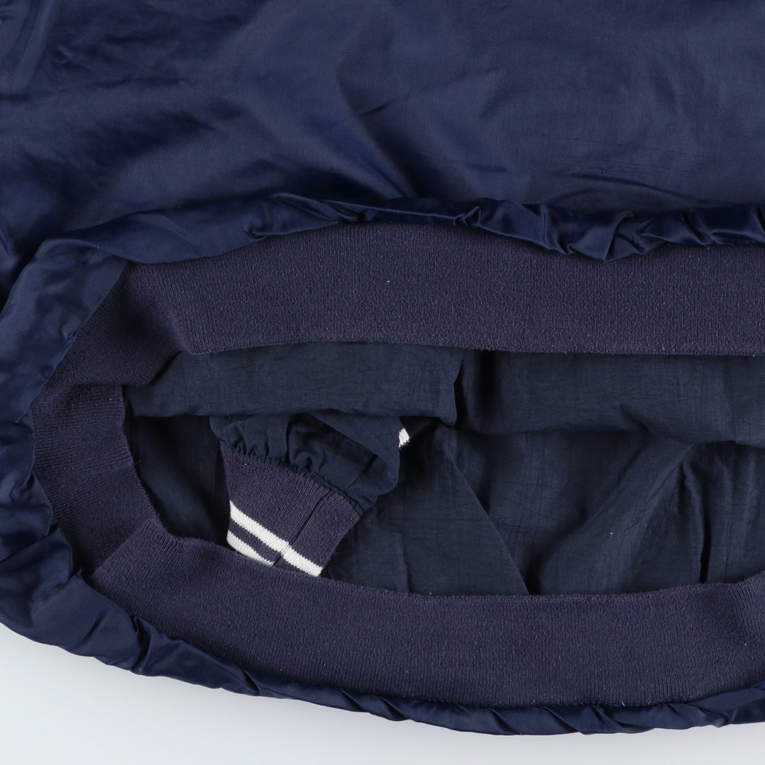 Oversized 90'S Reebok V-neck warm-up pullover, men's size XXXL, vintage unclear navy blue type Vintage Second Hand