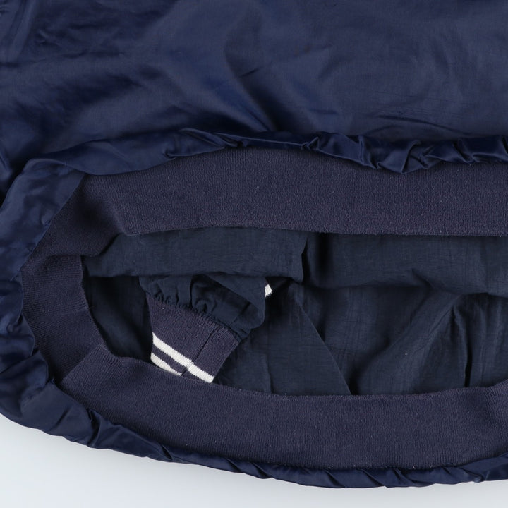 Oversized 90'S Reebok V-neck warm-up pullover, men's size XXXL, vintage unclear navy blue type Vintage Second Hand