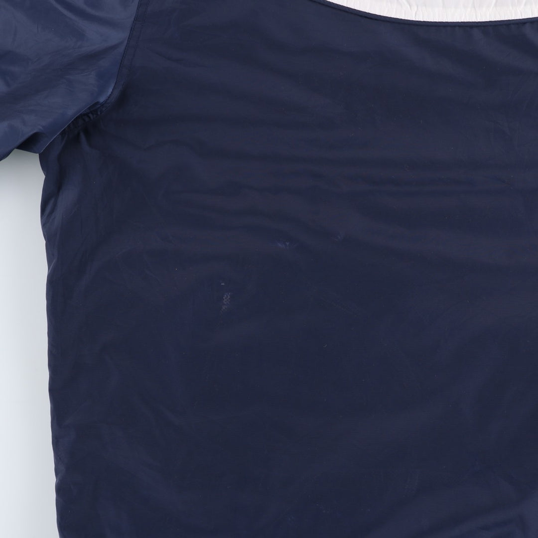 Reebok NFL Dallas Cowboys V-neck nylon pullover, men's size XL polyester white type Vintage Second Hand