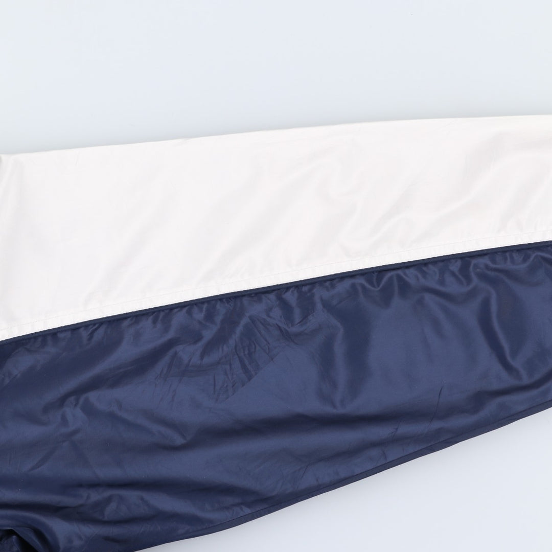 Reebok NFL Dallas Cowboys V-neck nylon pullover, men's size XL polyester white type Vintage Second Hand