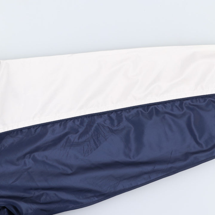 Reebok NFL Dallas Cowboys V-neck nylon pullover, men's size XL polyester white type Vintage Second Hand