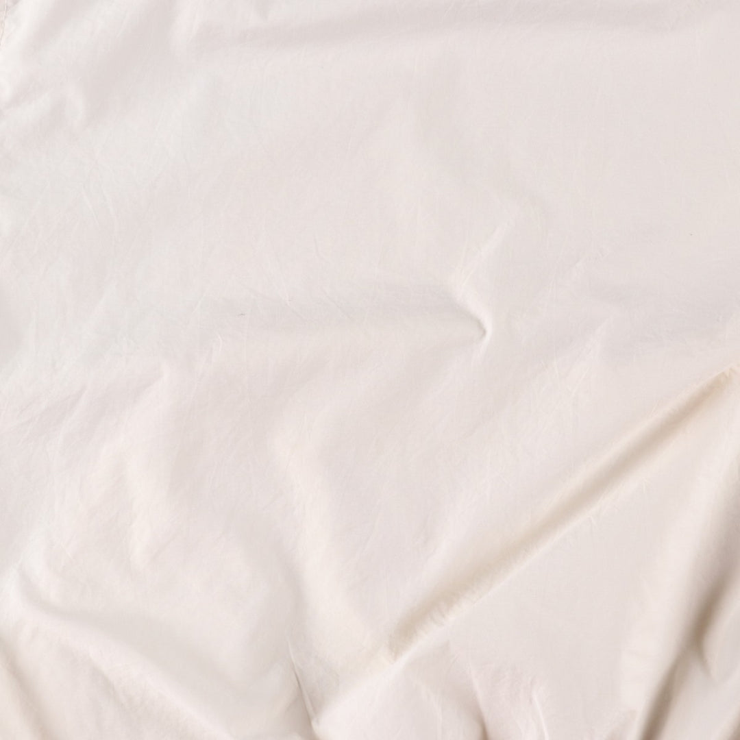 90'S Nike V-neck warm-up pullover, men's size XL, vintage Nylon ivory Vintage Second Hand