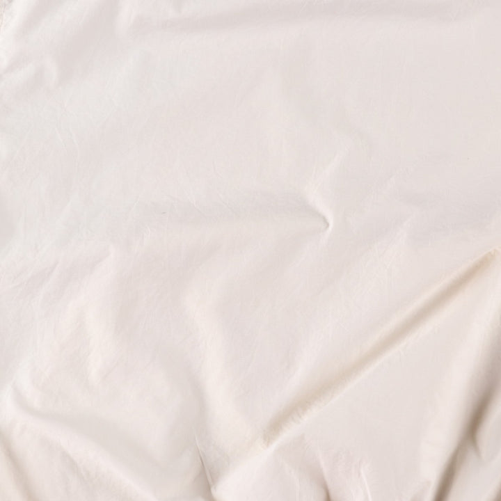 90'S Nike V-neck warm-up pullover, men's size XL, vintage Nylon ivory Vintage Second Hand