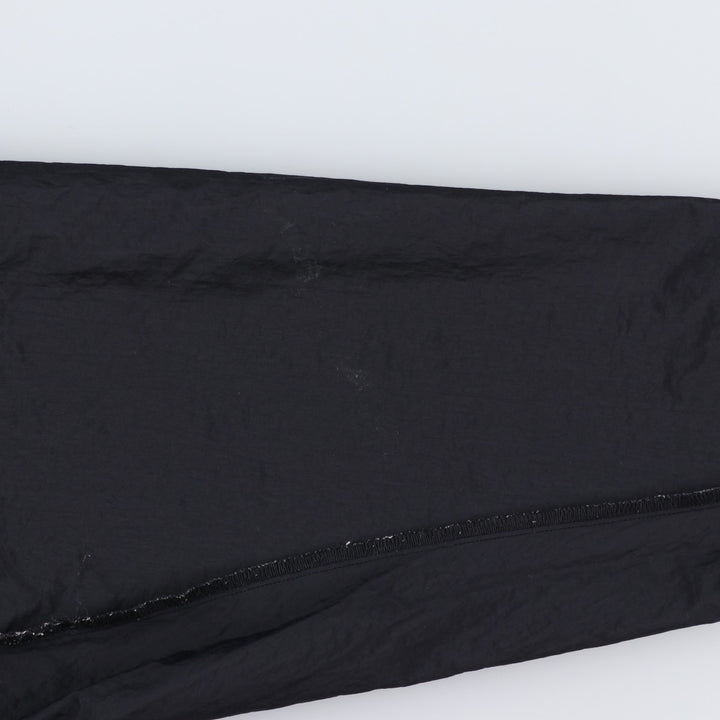 90'S Nike V-neck nylon pullover, men's size M, vintage Nylon black type Vintage Second Hand
