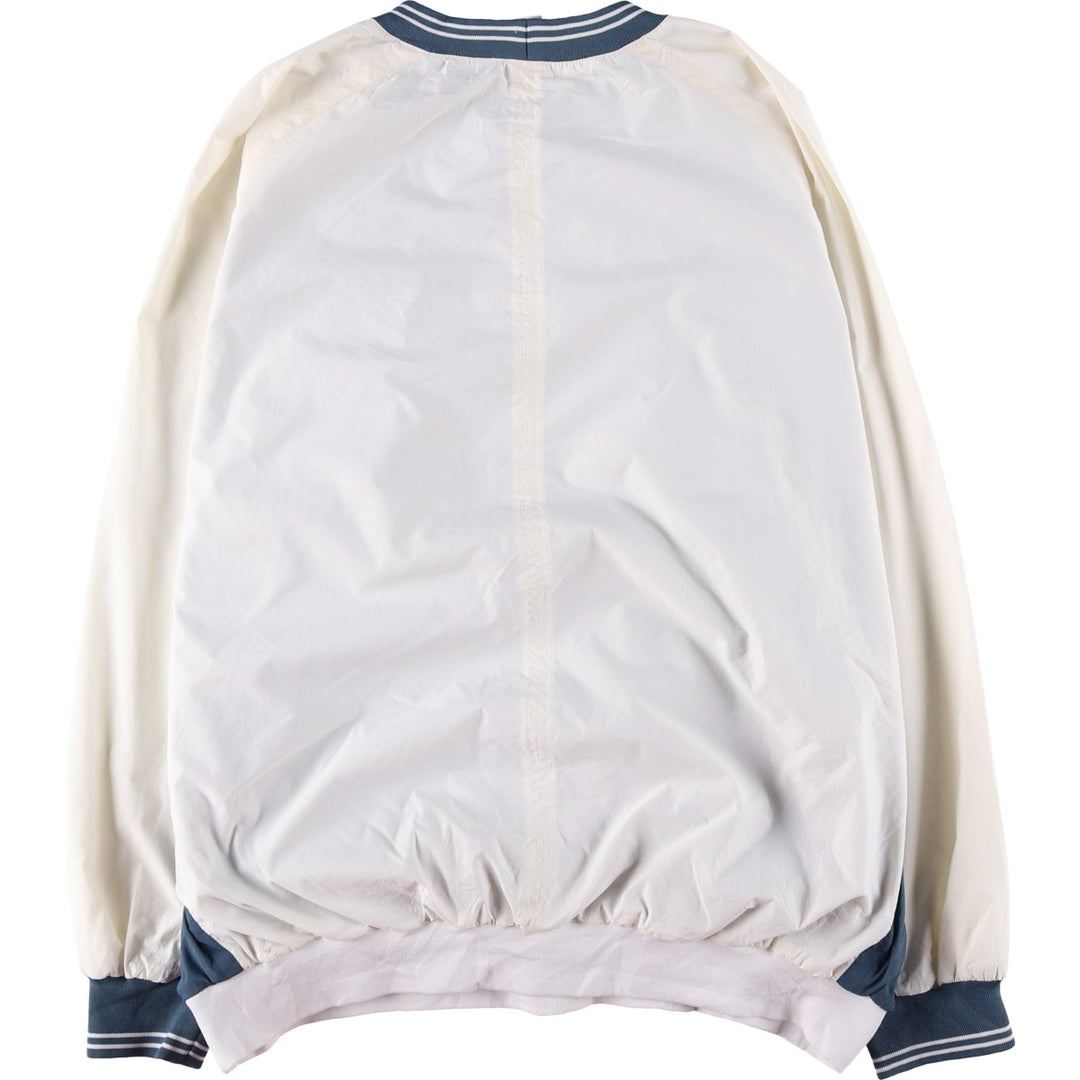 90'S Nike Warm-Up Pullover, Men's XXL, Vintage polyester white type Vintage Second Hand