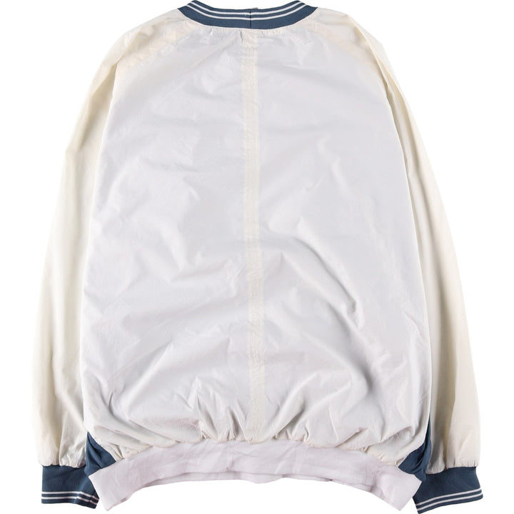 90'S Nike Warm-Up Pullover, Men's XXL, Vintage polyester white type Vintage Second Hand