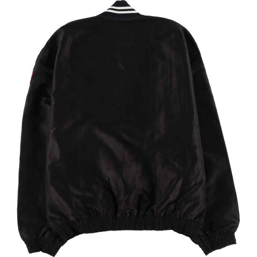 90'S Starter NFL Cincinnati Bengals Coca-Cola Half-Zip Warm-Up Pullover, Made in USA unclear black type Vintage Second Hand