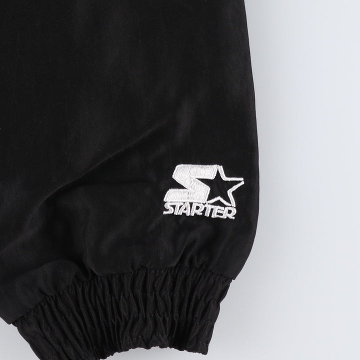 90'S Starter NFL Cincinnati Bengals Coca-Cola Half-Zip Warm-Up Pullover, Made in USA unclear black type Vintage Second Hand