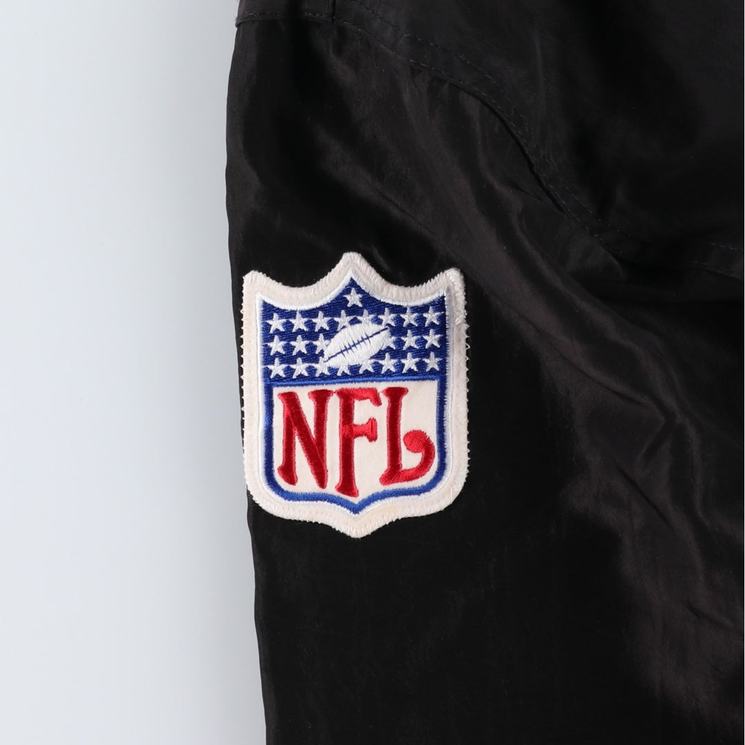 90'S Starter NFL Cincinnati Bengals Coca-Cola Half-Zip Warm-Up Pullover, Made in USA unclear black type Vintage Second Hand