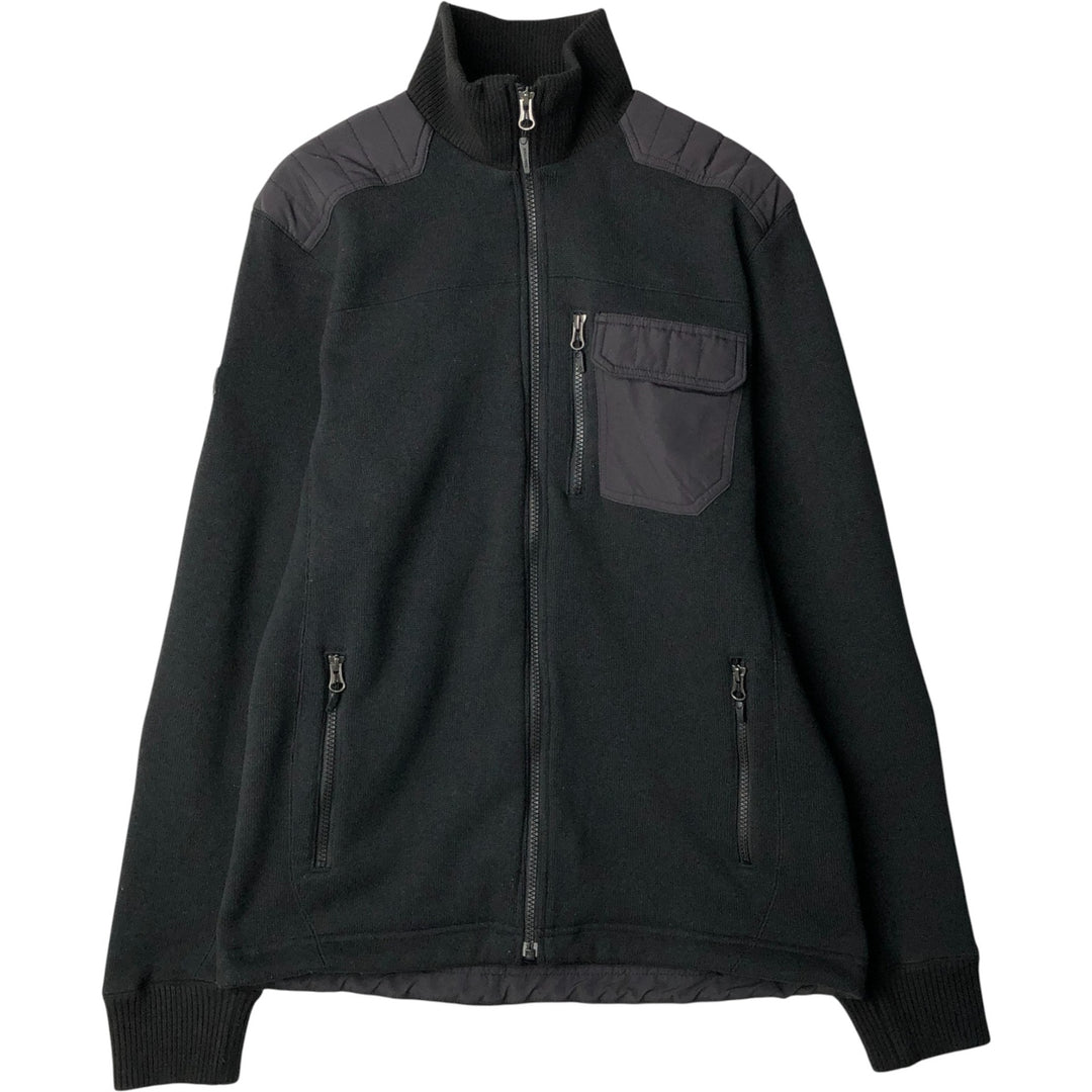 Marmot Nylon x Fleece Jacket, Men's Size M (approx.) polyester black type Vintage Second Hand