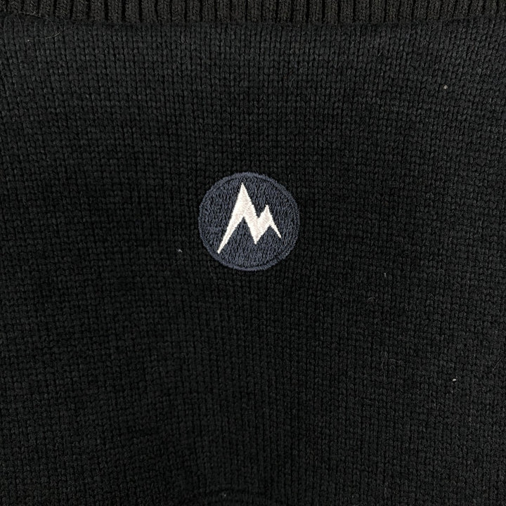 Marmot Nylon x Fleece Jacket, Men's Size M (approx.) polyester black type Vintage Second Hand