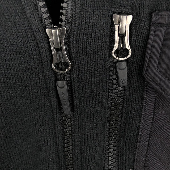 Marmot Nylon x Fleece Jacket, Men's Size M (approx.) polyester black type Vintage Second Hand