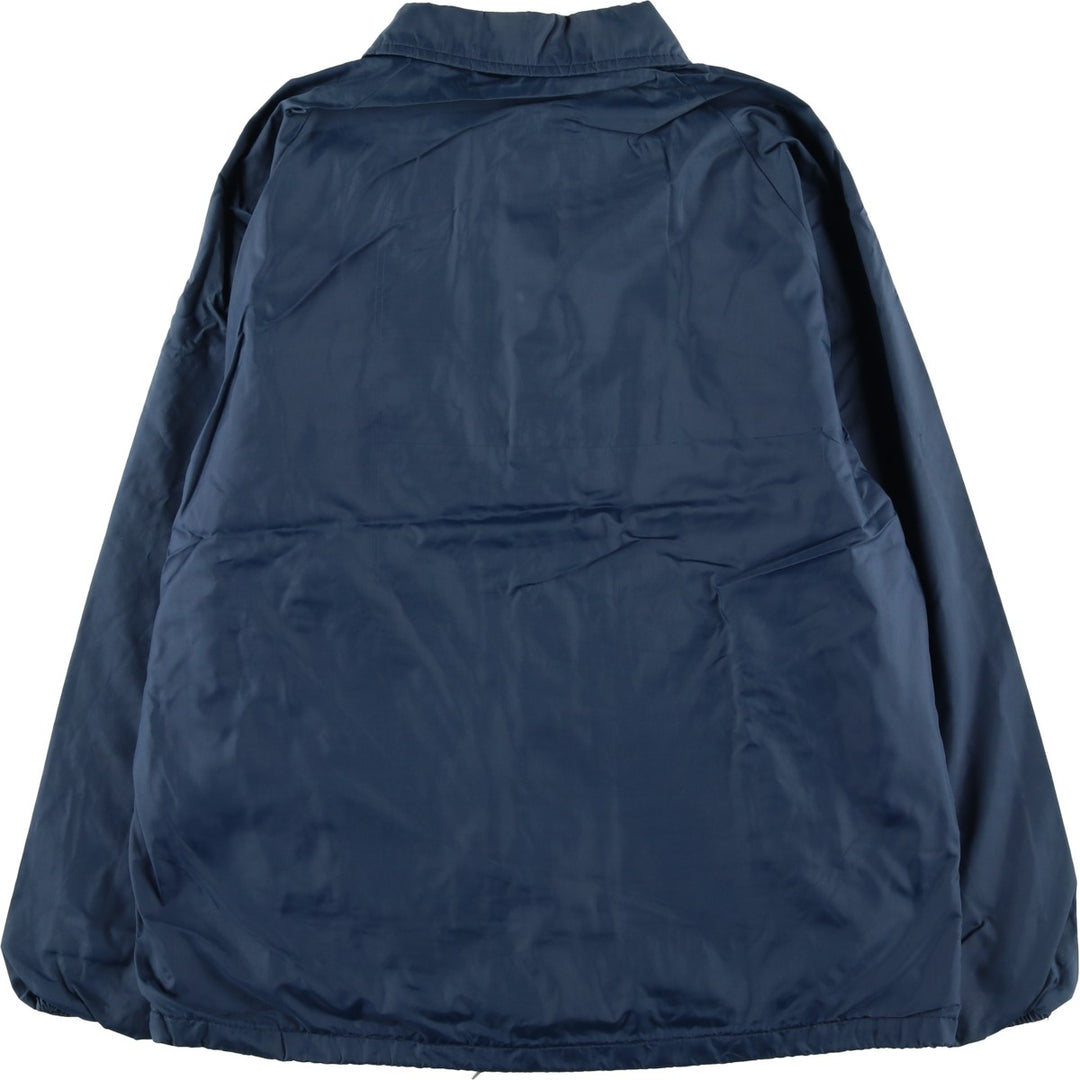 Vintage 1970'S Champion Runner's Tag Coach Jacket, Men's Size Medium Nylon navy blue type Vintage Second Hand