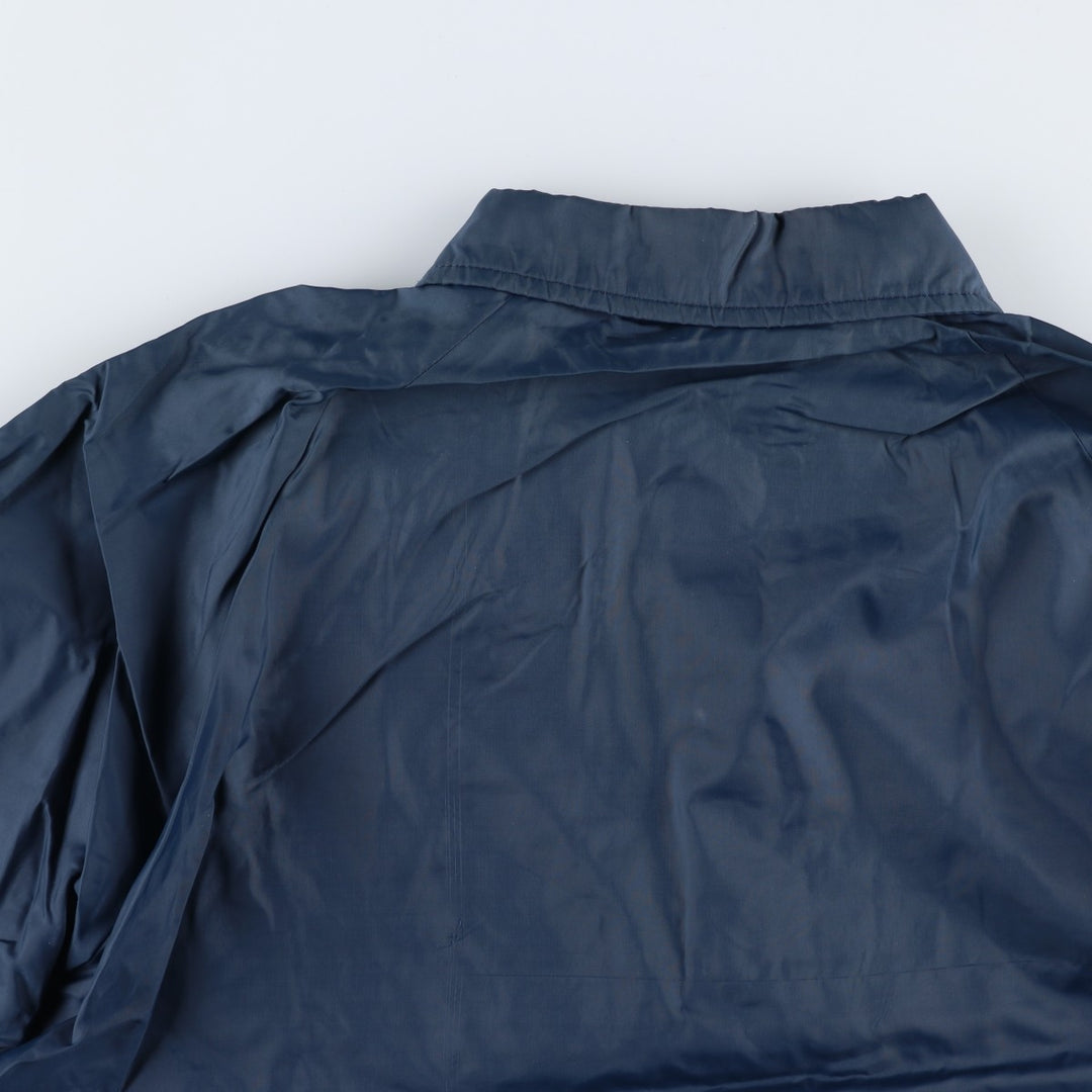 Vintage 1970'S Champion Runner's Tag Coach Jacket, Men's Size Medium Nylon navy blue type Vintage Second Hand