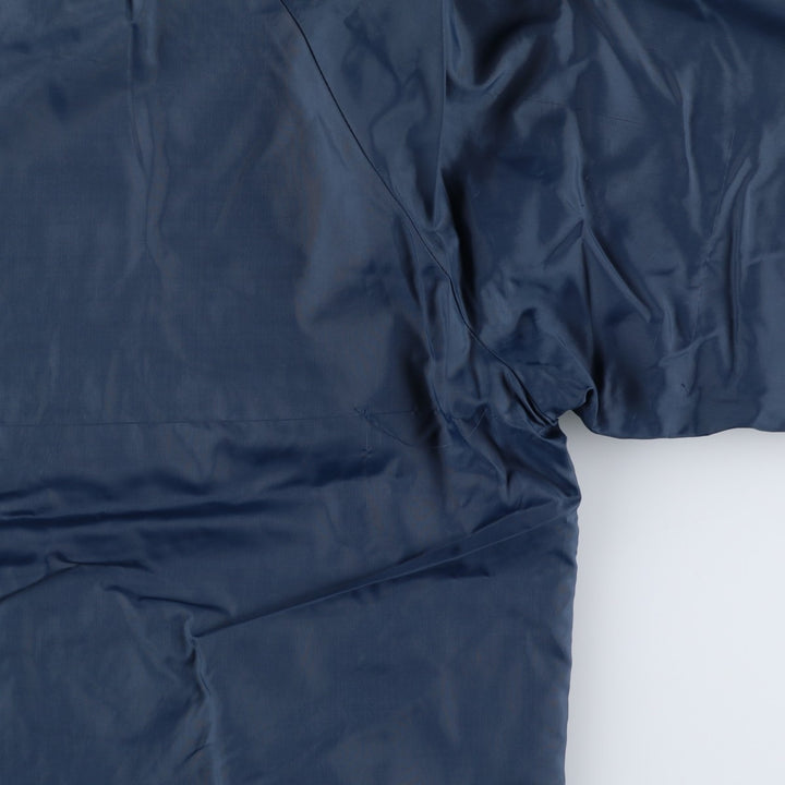 Vintage 1970'S Champion Runner's Tag Coach Jacket, Men's Size Medium Nylon navy blue type Vintage Second Hand