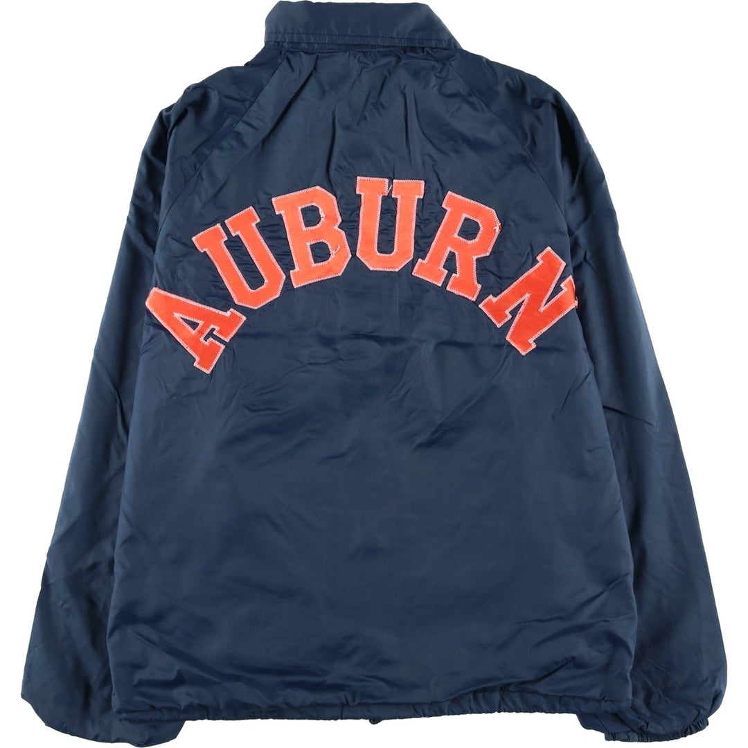 Vintage 90'S Champion College Coach Jacket, Made in USA, Men's Size Medium unclear navy blue type Vintage Second Hand