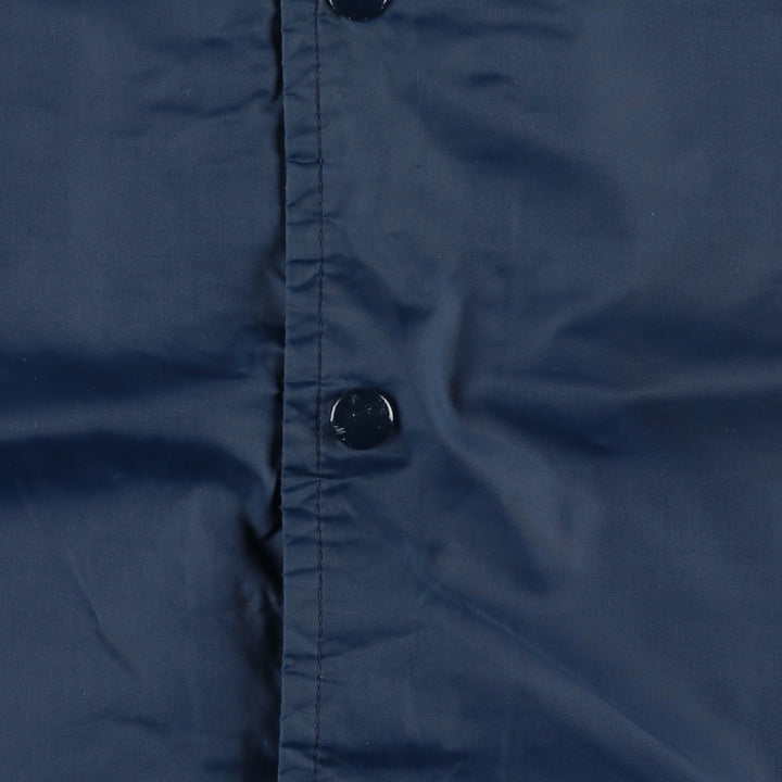 Vintage 90'S Champion College Coach Jacket, Made in USA, Men's Size Medium unclear navy blue type Vintage Second Hand
