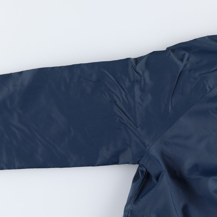 Vintage 90'S Champion College Coach Jacket, Made in USA, Men's Size Medium unclear navy blue type Vintage Second Hand