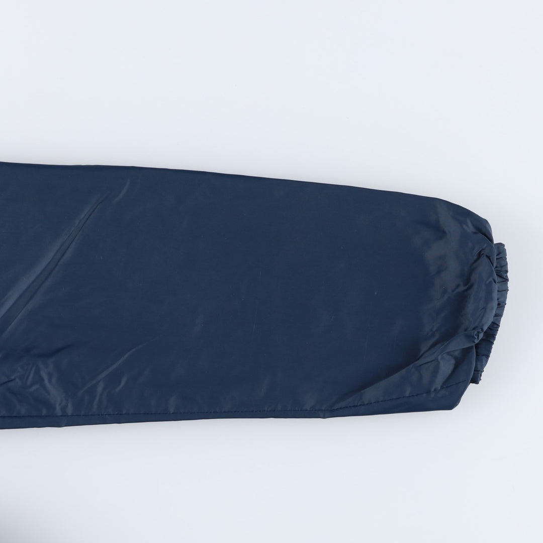 Vintage 90'S Champion College Coach Jacket, Made in USA, Men's Size Medium unclear navy blue type Vintage Second Hand