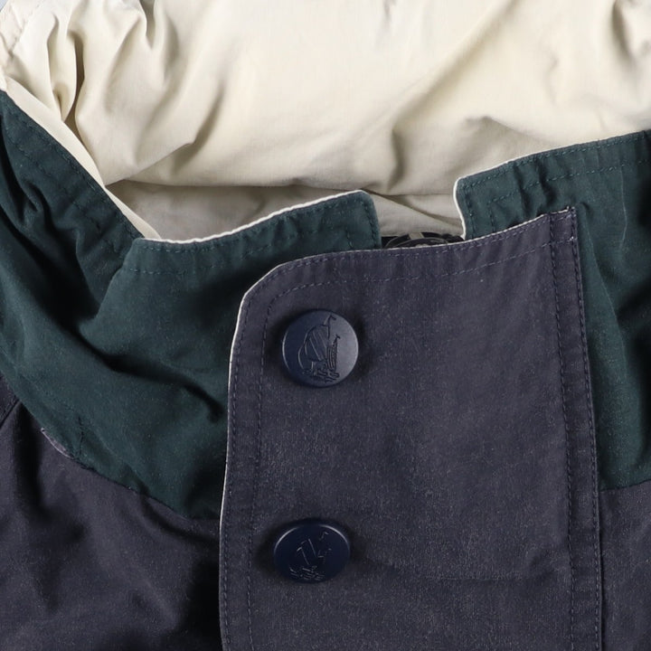 90'S Nautica sailing jacket, men's size L, vintage cotton navy blue type Vintage Second Hand