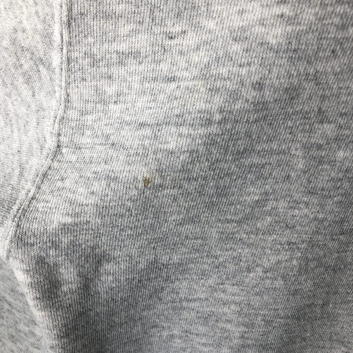 MICKEY MOUSE Mickey Mouse character sweatshirt, Made in USA, Men's size L cotton pale white type Vintage Second Hand