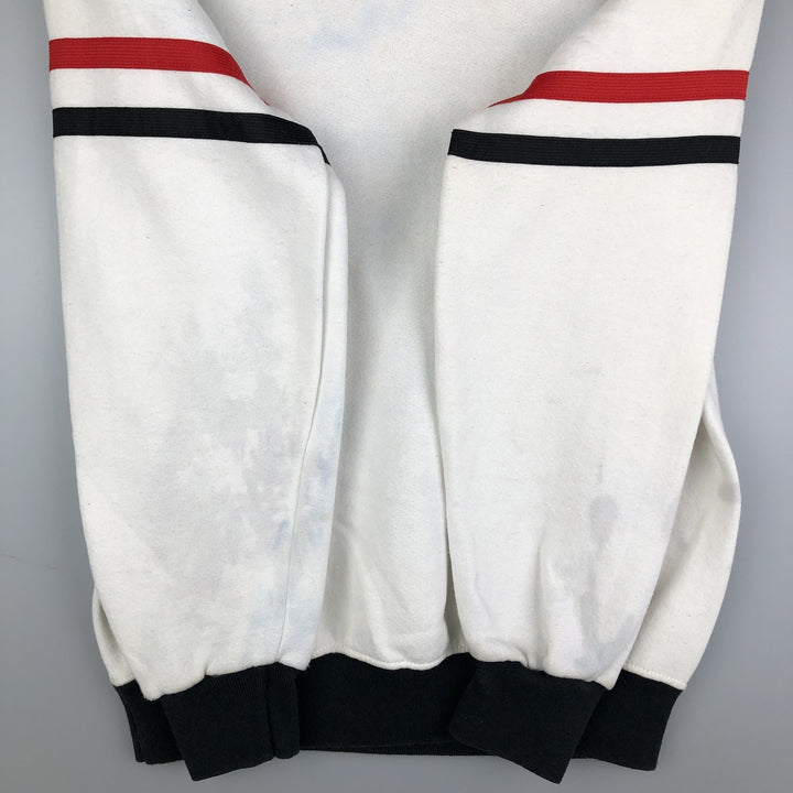 Vintage 1980'S Disney Mickey Mouse character sweatshirt, made in the USA, size M, men's cotton white type Vintage Second Hand
