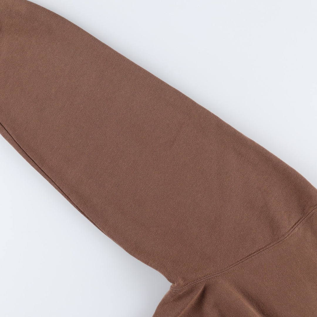 Carhartt Sweat Pullover Hoodie Men's Size L cotton brown type Vintage Second Hand