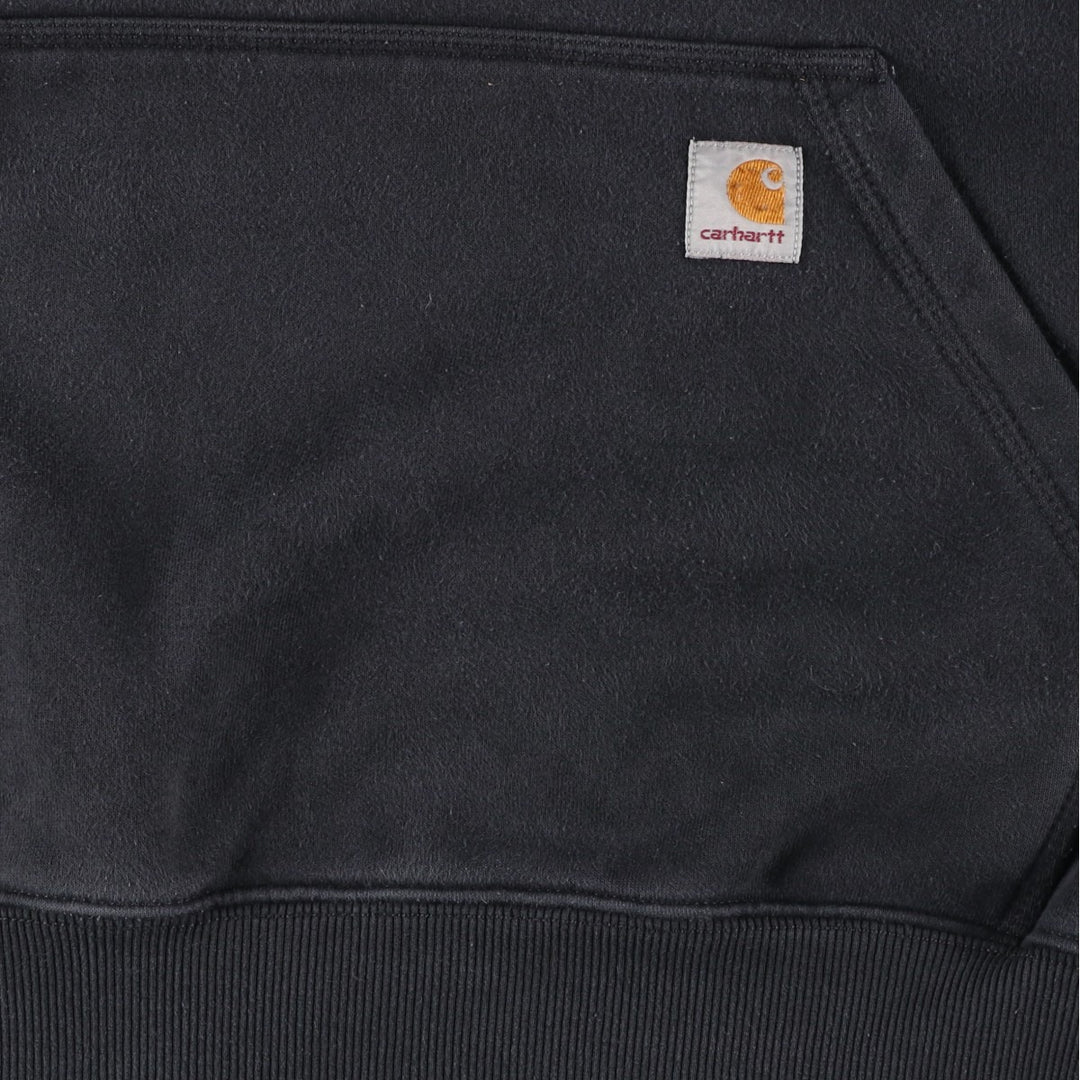 Carhartt Loose Fit Pullover Hoodie, Men's Size L, Long Sleeve cotton black type Vintage Second Hand