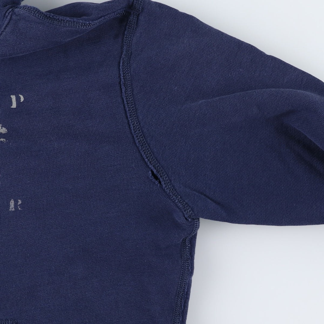Ralph Lauren POLO by Ralph Lauren Stars and Stripes Pullover Hoodie, Men's Size Small cotton navy blue type Vintage Second Hand