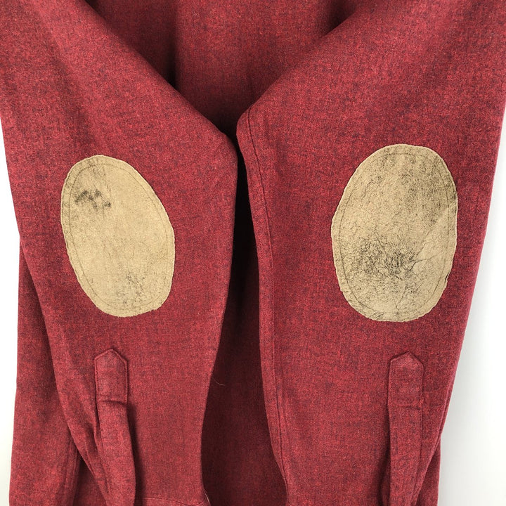 Pendleton wool shirt, men's size L wool burgundy type Vintage Second Hand