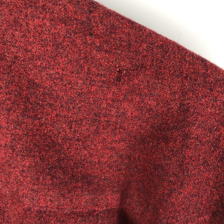 Pendleton wool shirt, men's size L wool burgundy type Vintage Second Hand