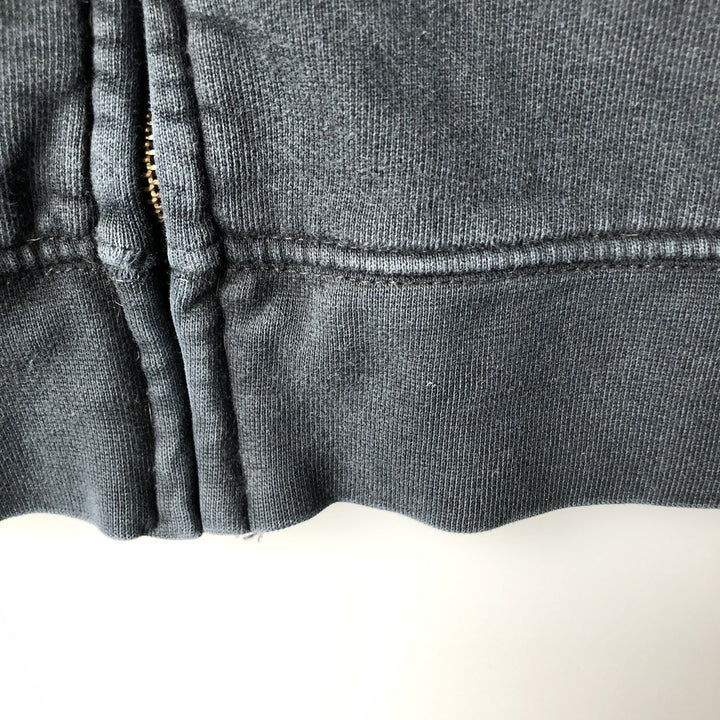 Harley-Davidson Men's Full-Zip Hoodie (XL) cotton black type Vintage Second Hand