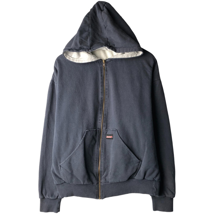 Dickies Sweat Full Zip Hoodie Men's XL unclear navy blue type Vintage Second Hand