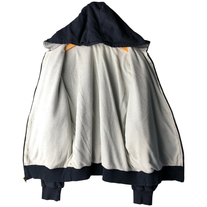 Dickies Sweat Full Zip Hoodie Men's XL unclear navy blue type Vintage Second Hand