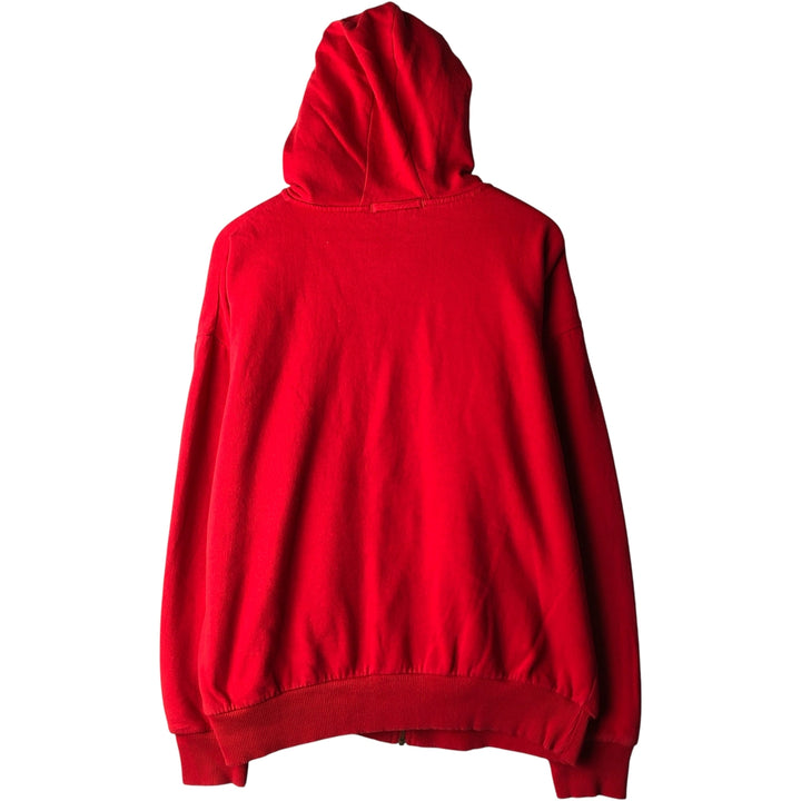 Dickies Sweat Full Zip Hoodie Men's XL cotton red type Vintage Second Hand