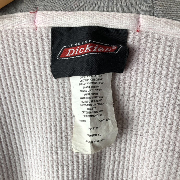 Dickies Sweat Full Zip Hoodie Men's XL cotton red type Vintage Second Hand