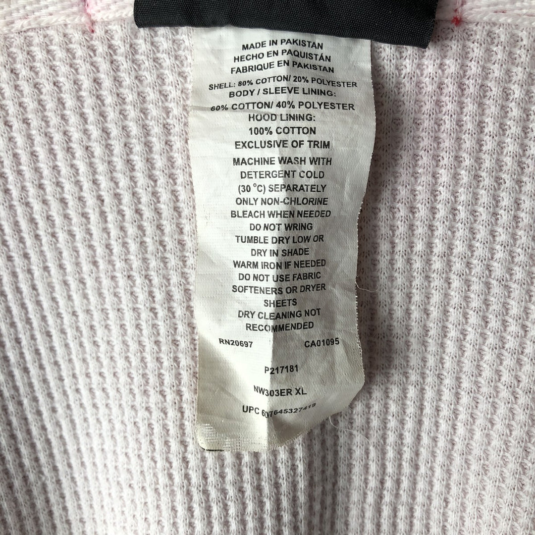 Dickies Sweat Full Zip Hoodie Men's XL cotton red type Vintage Second Hand