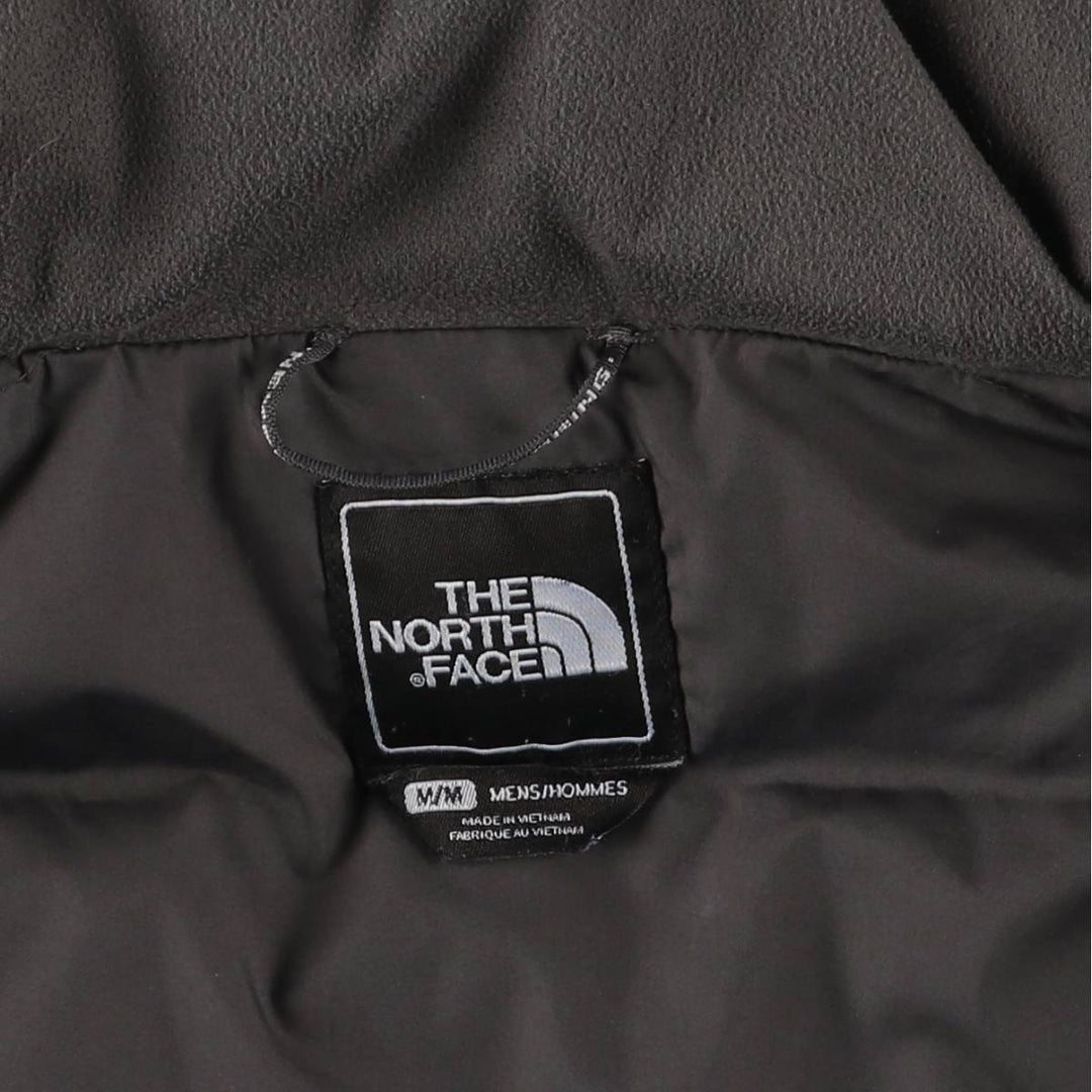 The North Face 550 Fill Power Goose Down Vest, Men's Size Medium polyester Charcoal Vintage Second Hand