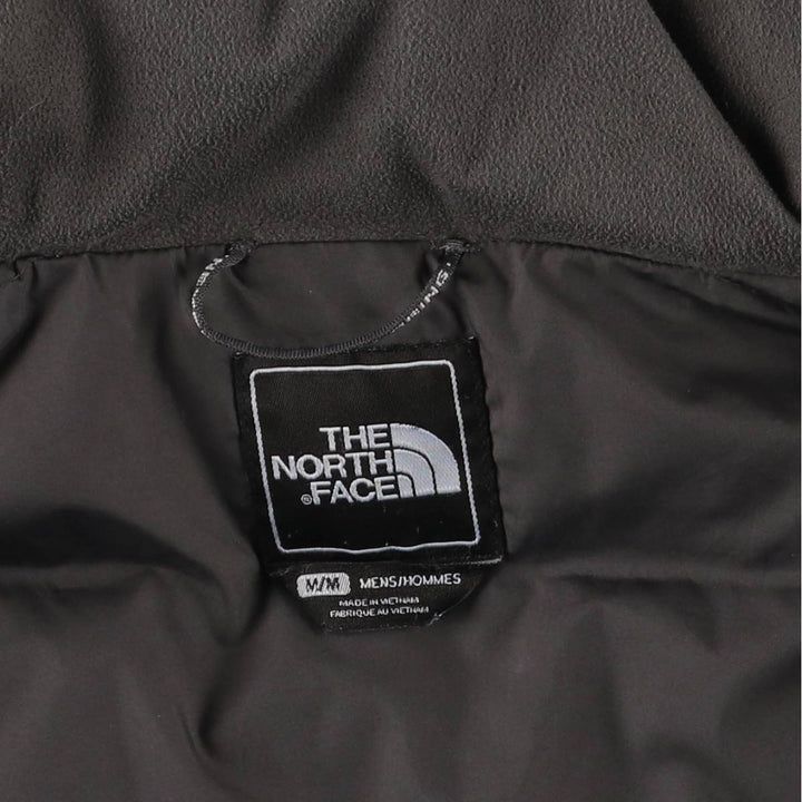 The North Face 550 Fill Power Goose Down Vest, Men's Size Medium polyester Charcoal Vintage Second Hand