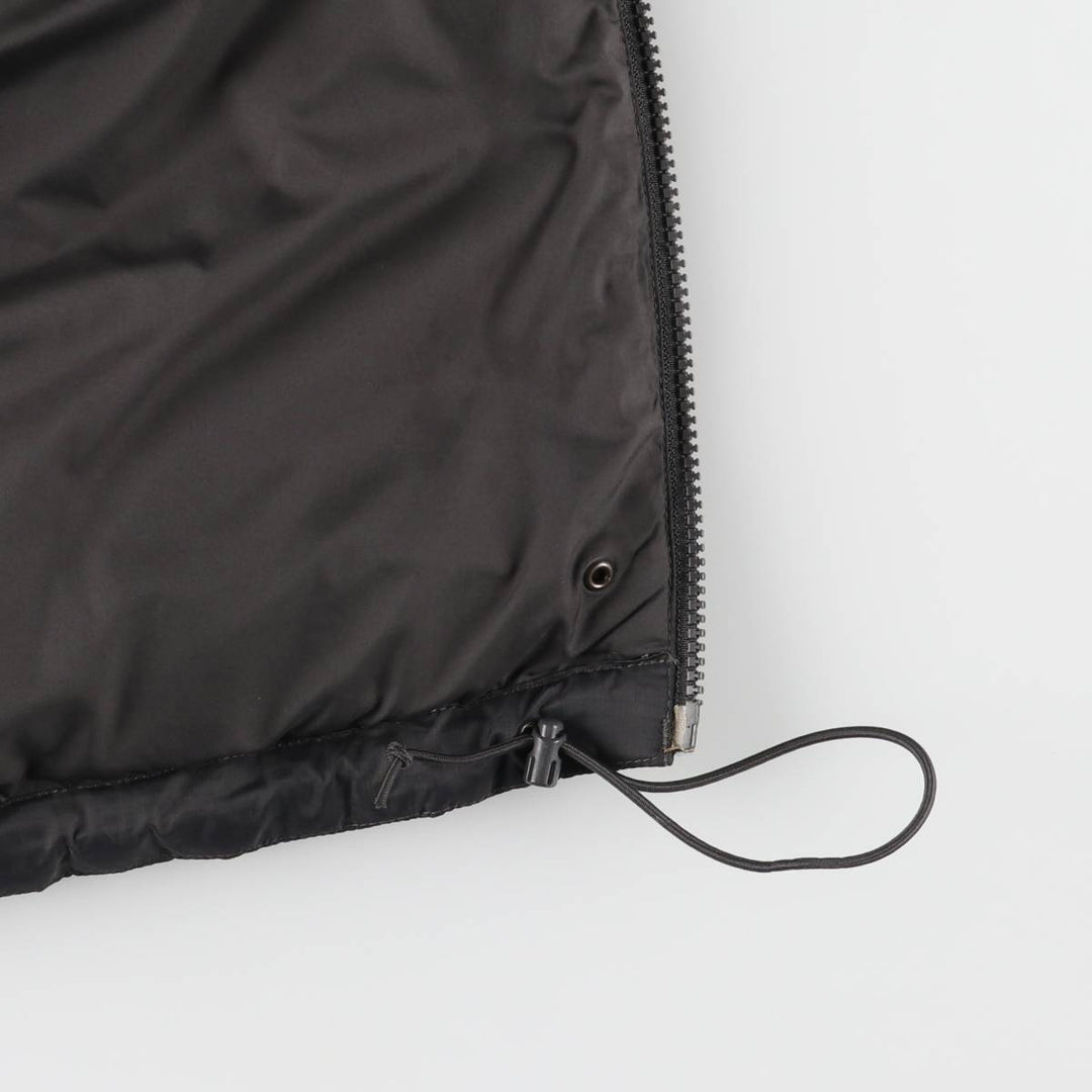 The North Face 550 Fill Power Goose Down Vest, Men's Size Medium polyester Charcoal Vintage Second Hand