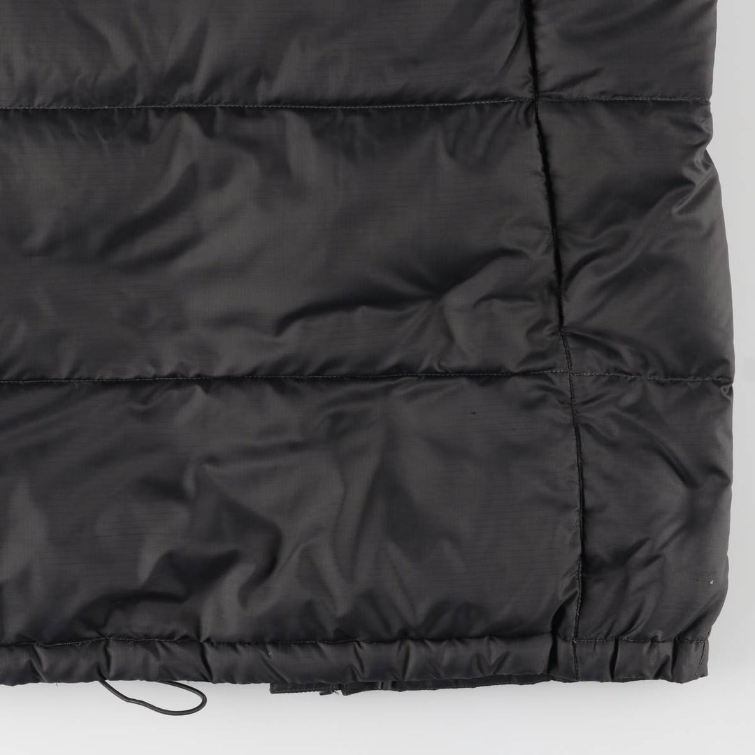 The North Face 550 Fill Power Goose Down Vest, Men's Size Medium polyester Charcoal Vintage Second Hand