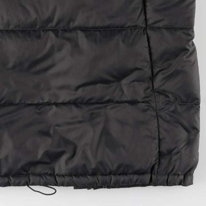 The North Face 550 Fill Power Goose Down Vest, Men's Size Medium polyester Charcoal Vintage Second Hand